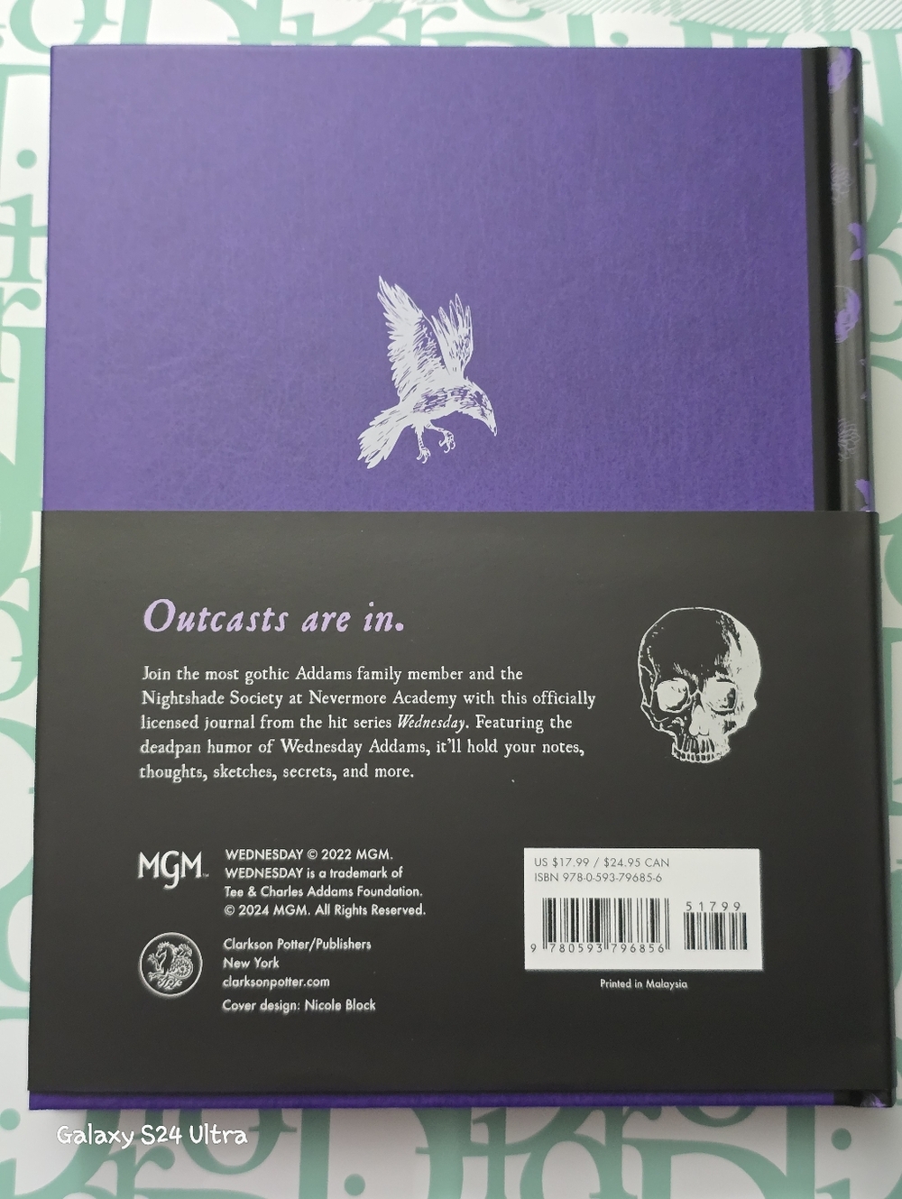 "Wednesday" Journal Notebook NEW - Picture 7 of 16